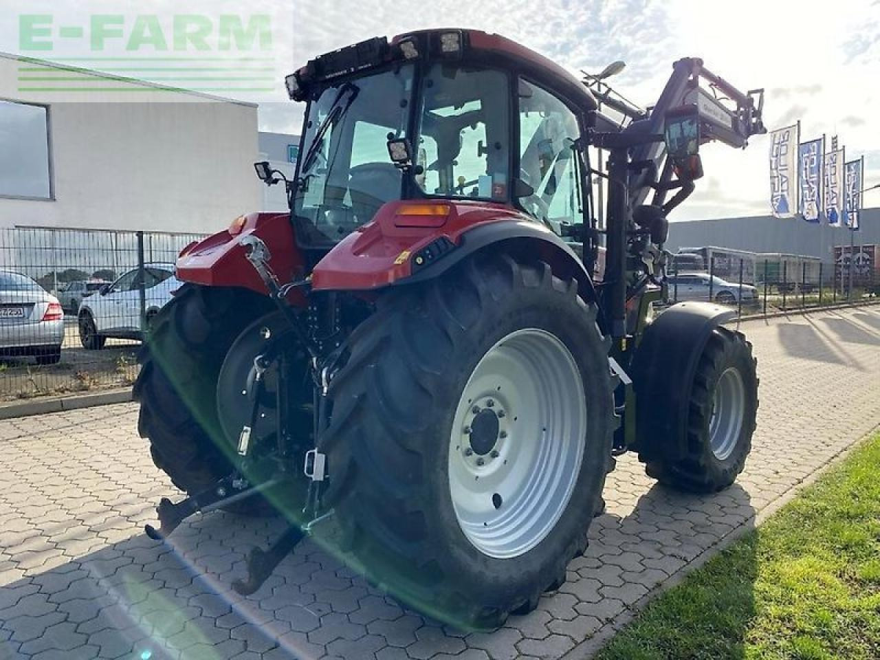 Case-IH luxxum 120 mit alö lader - Tractor: foto 4 Case-IH luxxum 120 mit alö lader - Tractor: foto 4