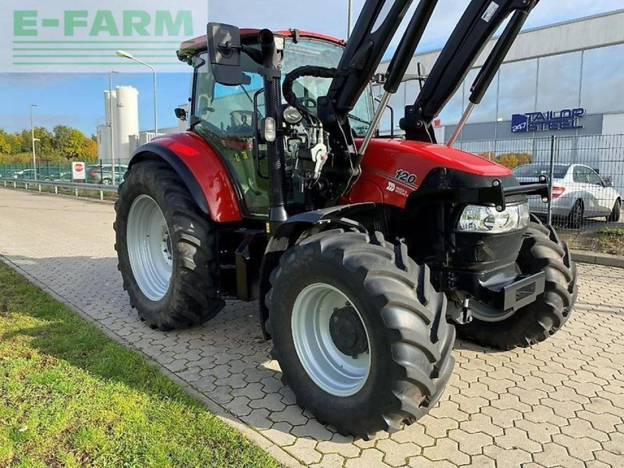 Case-IH luxxum 120 mit alö lader - Tractor: foto 3 Case-IH luxxum 120 mit alö lader - Tractor: foto 3