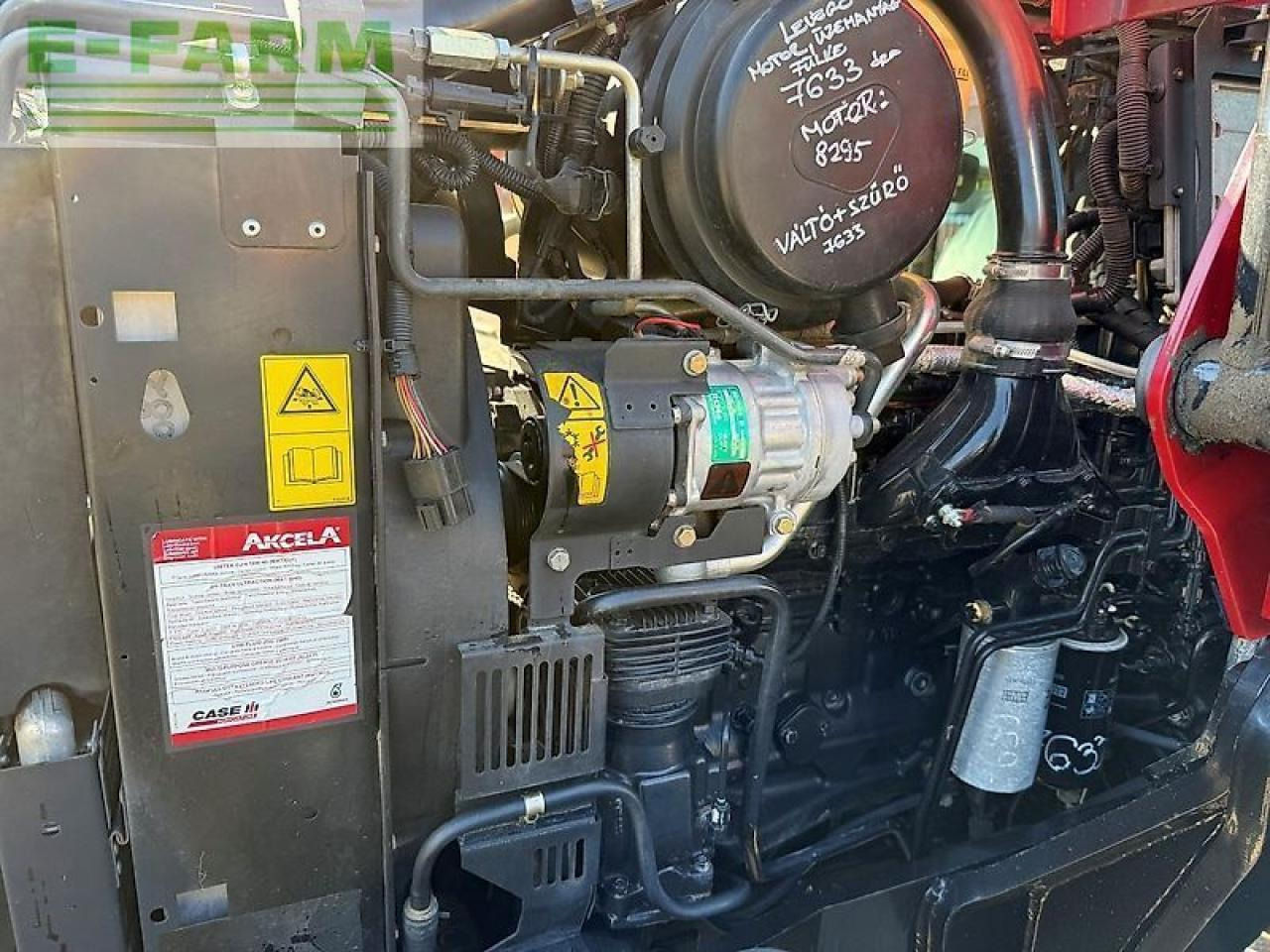 Tractor Case-IH maxxum 115: foto 37
