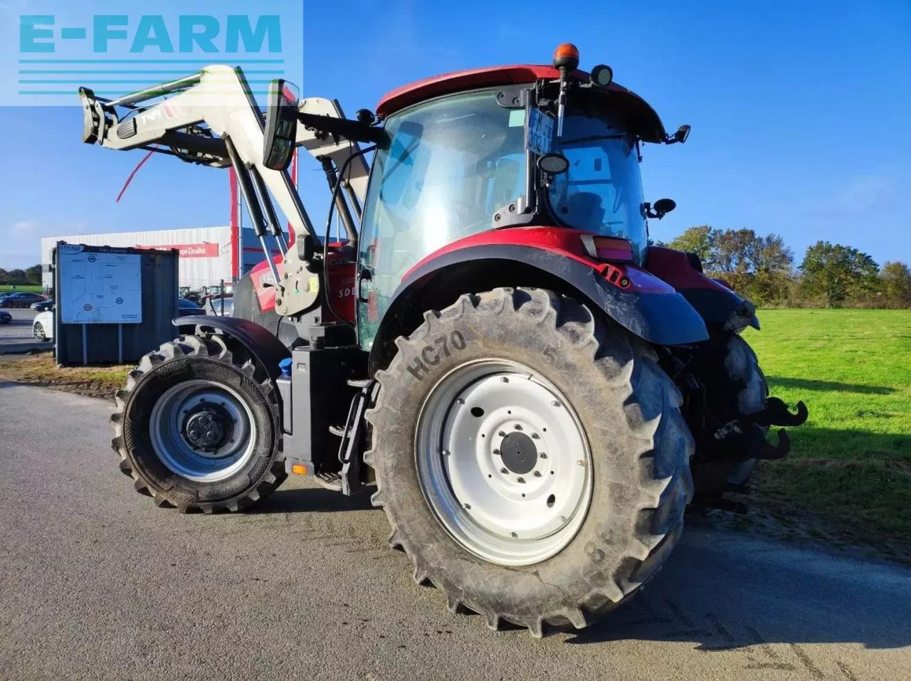 Tractor Case-IH maxxum 115: foto 10