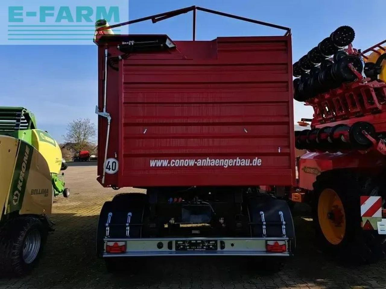 Conow hw 180 v9 - Remolque volquete agrícola: foto 4 Conow hw 180 v9 - Remolque volquete agrícola: foto 4