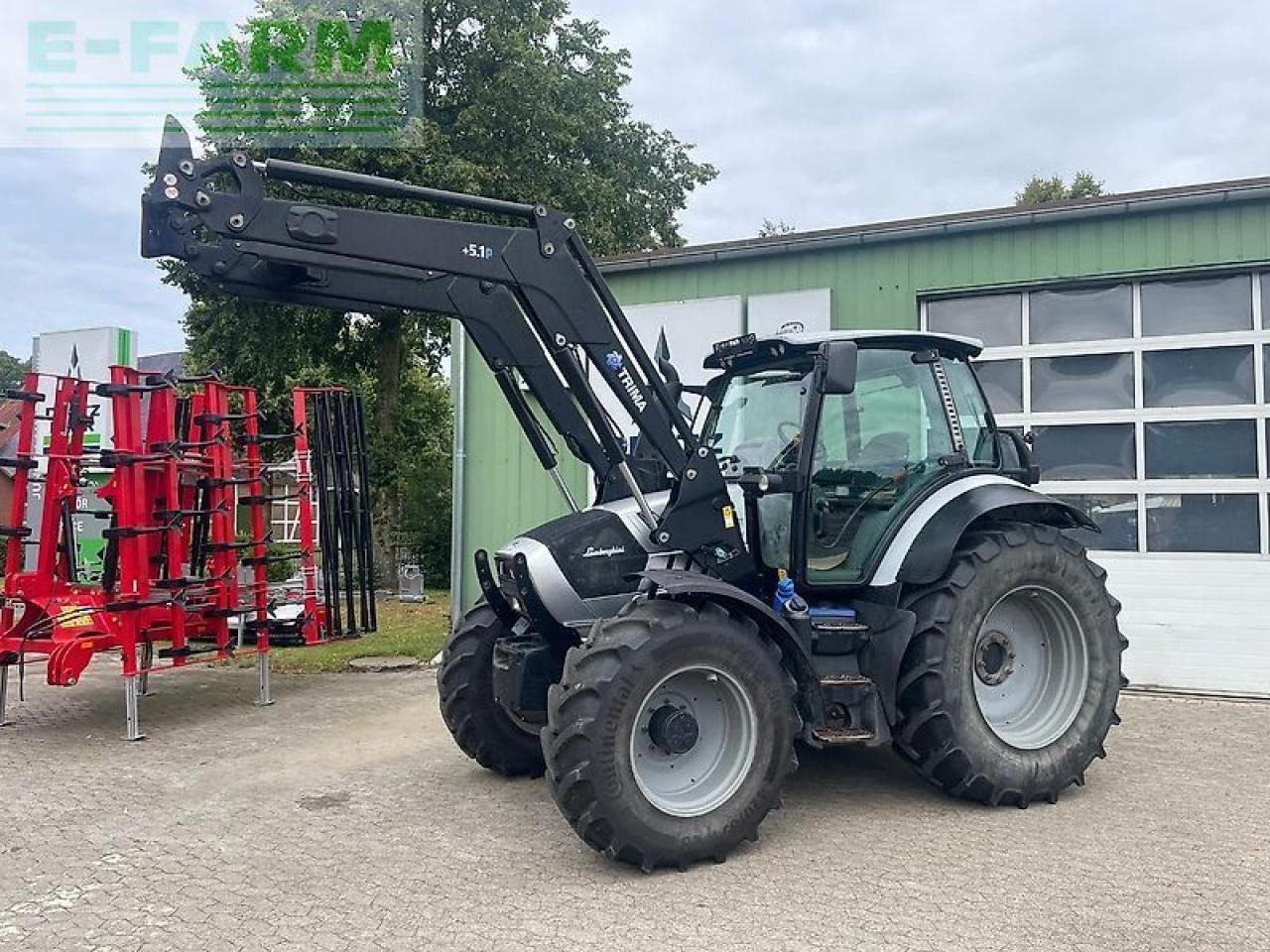 Deutz-Fahr lamborghini r 6.160.4 - Tractor: foto 1 Deutz-Fahr lamborghini r 6.160.4 - Tractor: foto 1