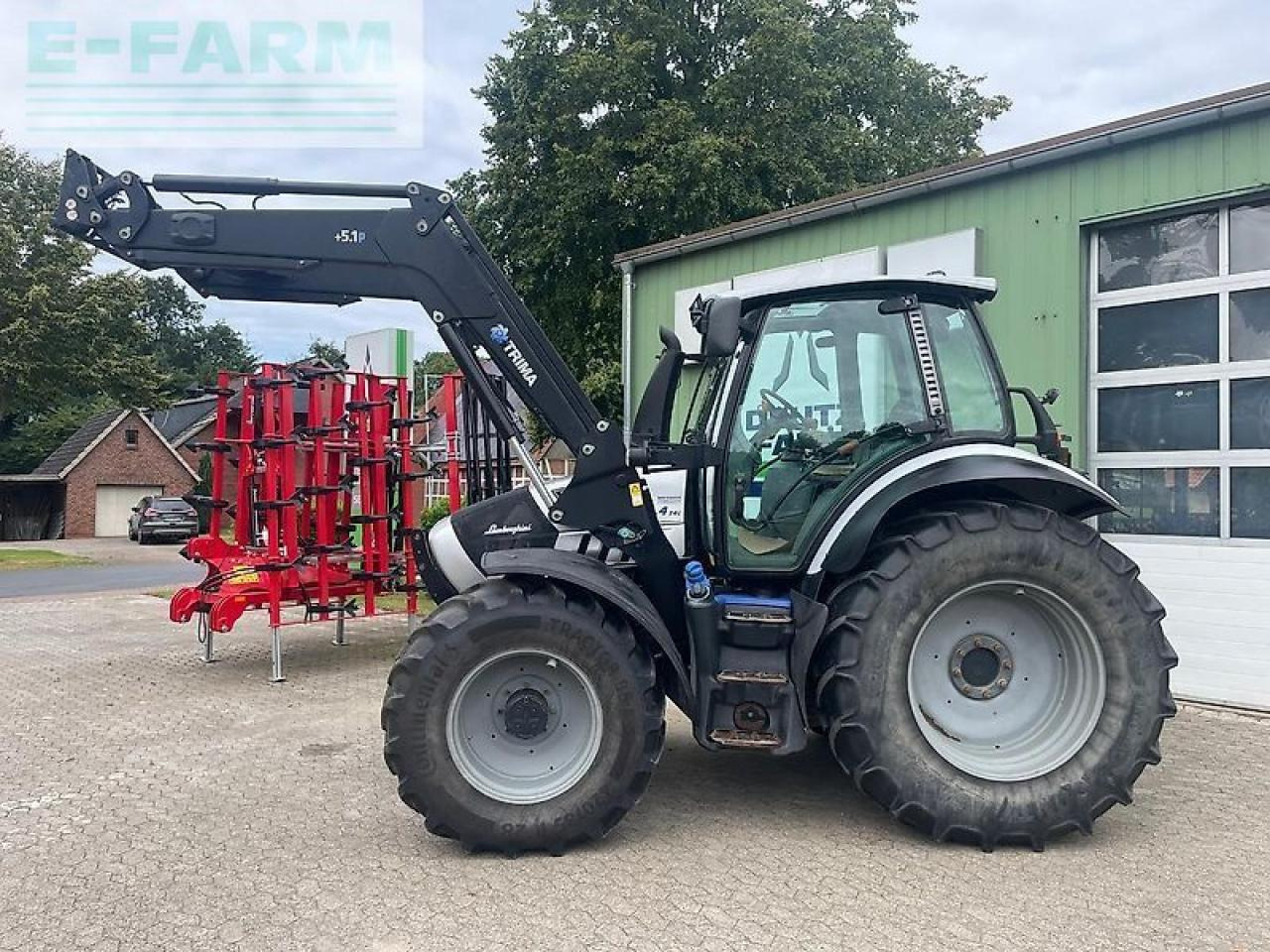 Deutz-Fahr lamborghini r 6.160.4 - Tractor: foto 2 Deutz-Fahr lamborghini r 6.160.4 - Tractor: foto 2