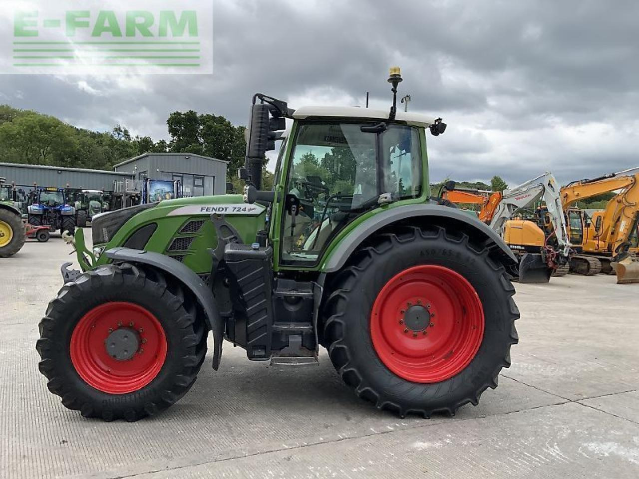 Fendt 724 profi plus tractor (st23447) - Tractor: foto 4 Fendt 724 profi plus tractor (st23447) - Tractor: foto 4