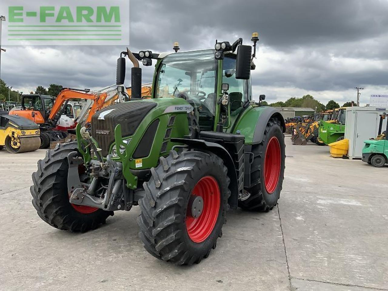 Fendt 724 profi plus tractor (st23447) - Tractor: foto 3 Fendt 724 profi plus tractor (st23447) - Tractor: foto 3