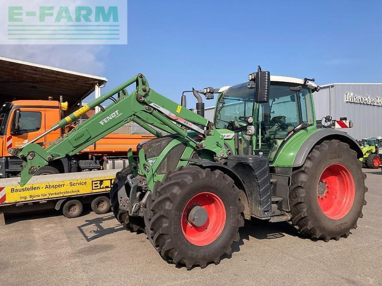 Fendt 724 vario tms profi plus mit frontlader ProfiPlus - Tractor: foto 2 Fendt 724 vario tms profi plus mit frontlader ProfiPlus - Tractor: foto 2
