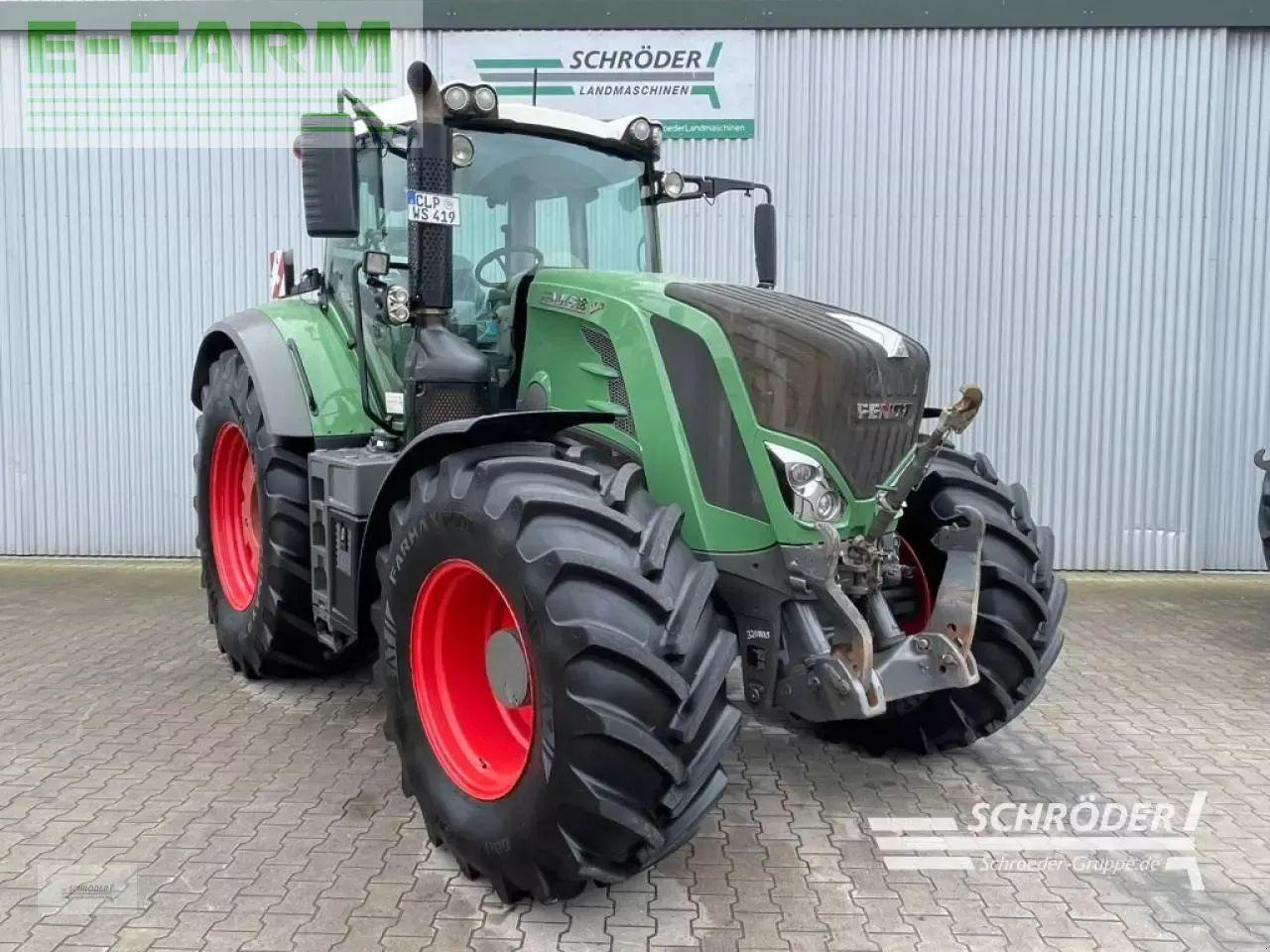 Fendt 828 s4 profi plus - Tractor: foto 1 Fendt 828 s4 profi plus - Tractor: foto 1