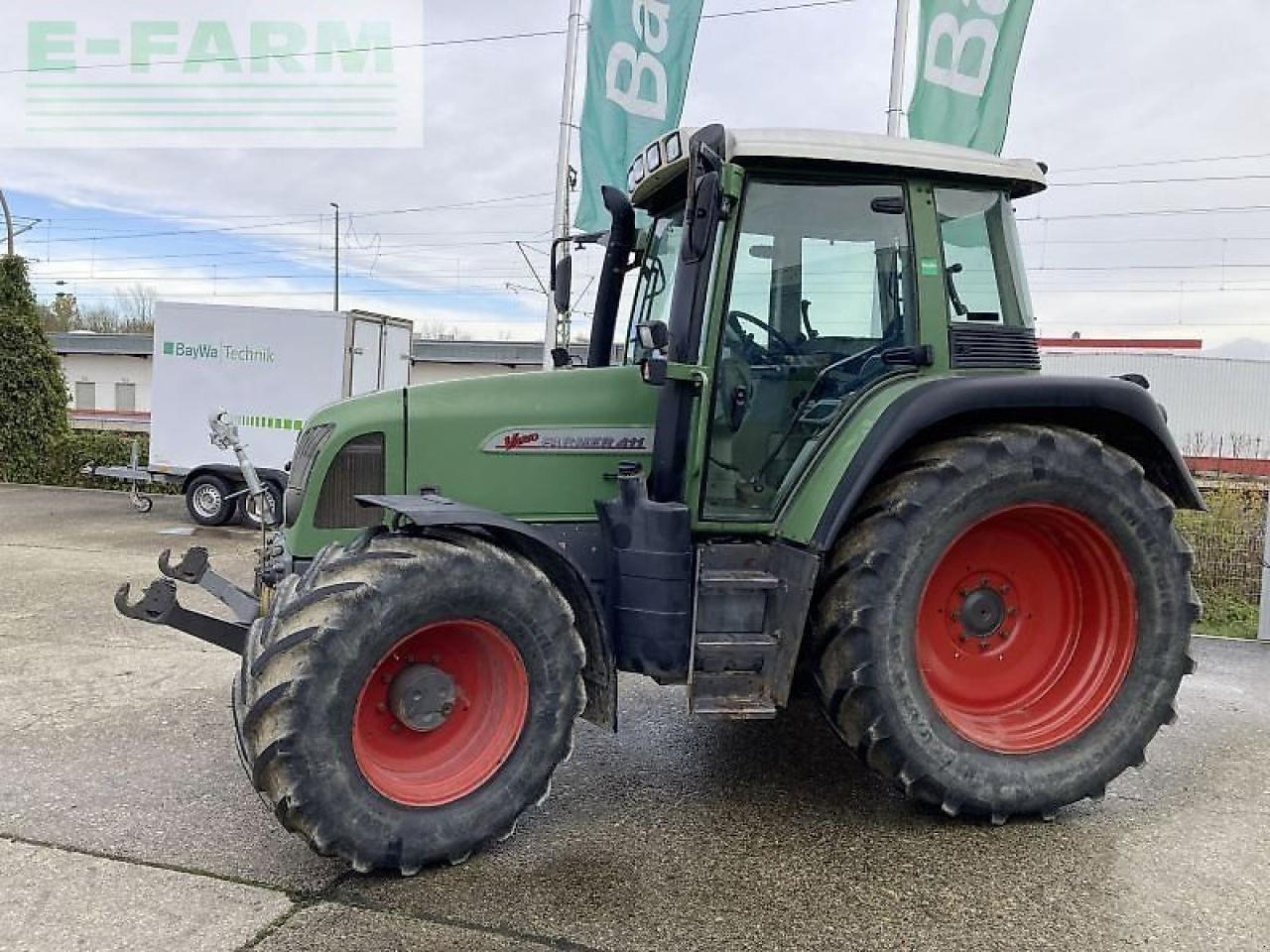 Fendt farmer 411 a - Tractor: foto 3 Fendt farmer 411 a - Tractor: foto 3