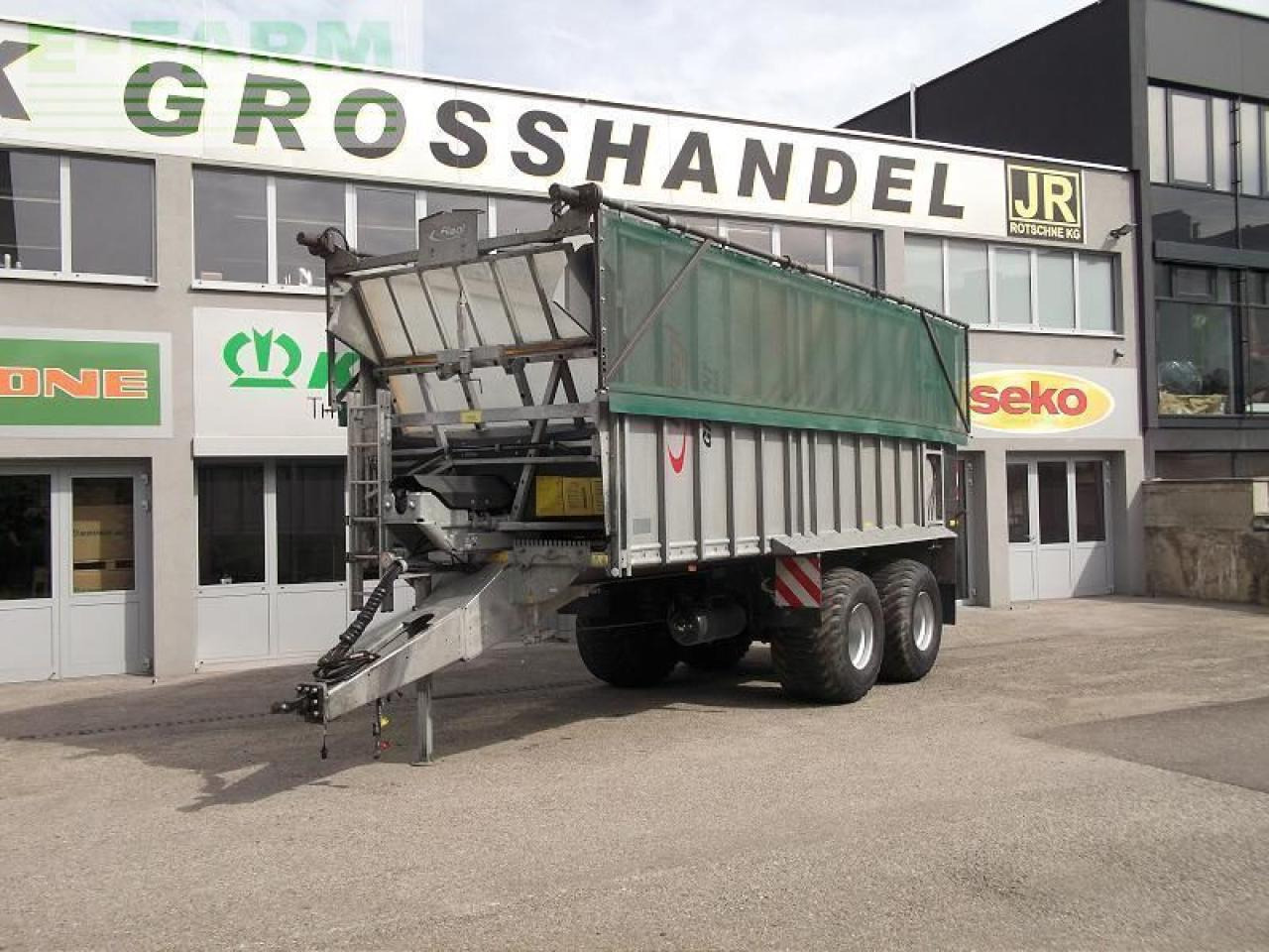 Fliegl asw 271 gigant - Remolque volquete agrícola: foto 1 Fliegl asw 271 gigant - Remolque volquete agrícola: foto 1