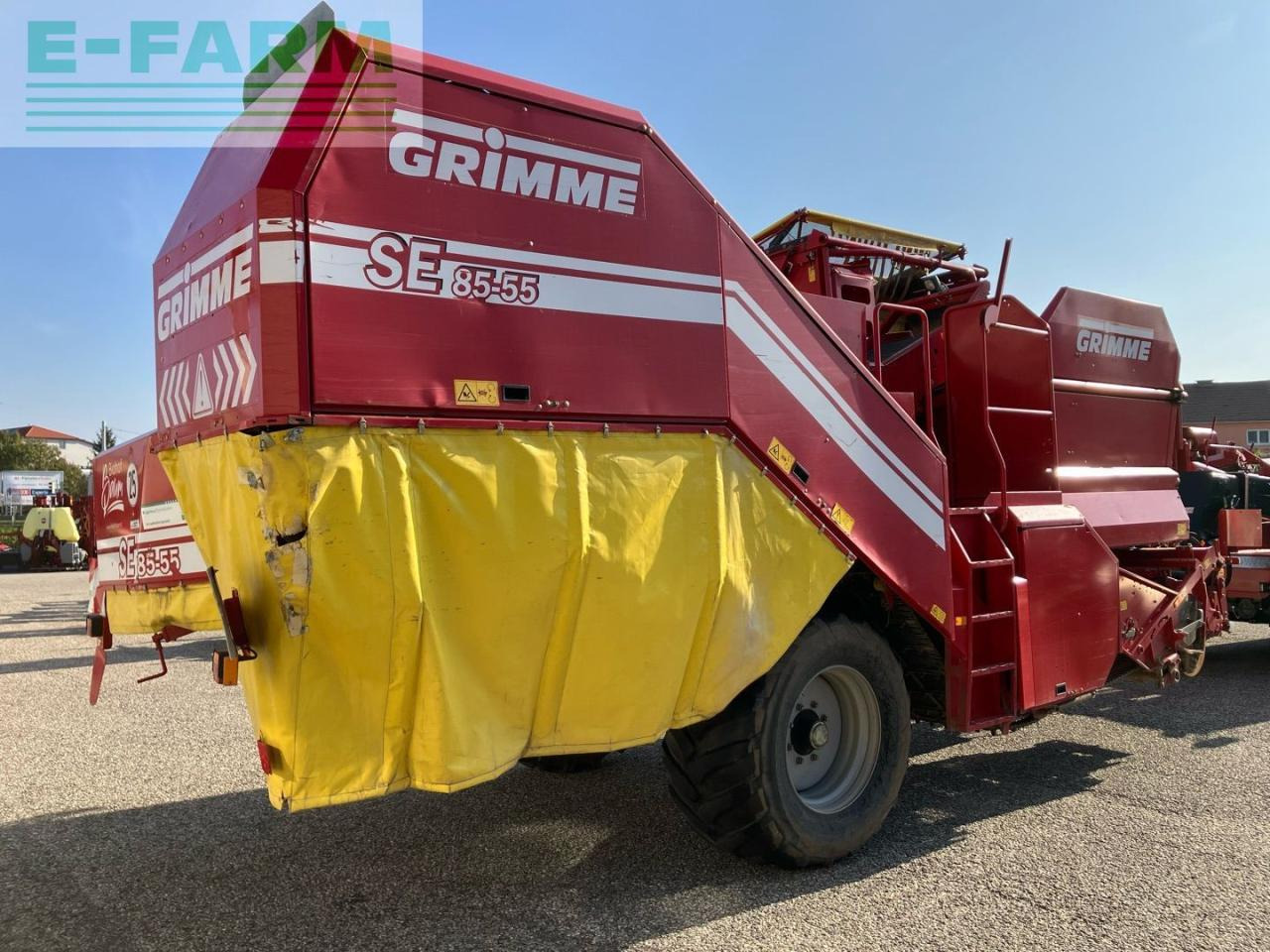Arrancadora de patatas Grimme SE 85-55: foto 8 Arrancadora de patatas Grimme SE 85-55: foto 8