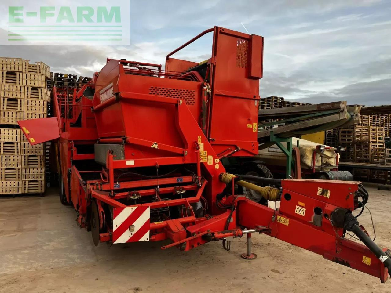 Grimme se 170-60 - Arrancadora de patatas: foto 4 Grimme se 170-60 - Arrancadora de patatas: foto 4