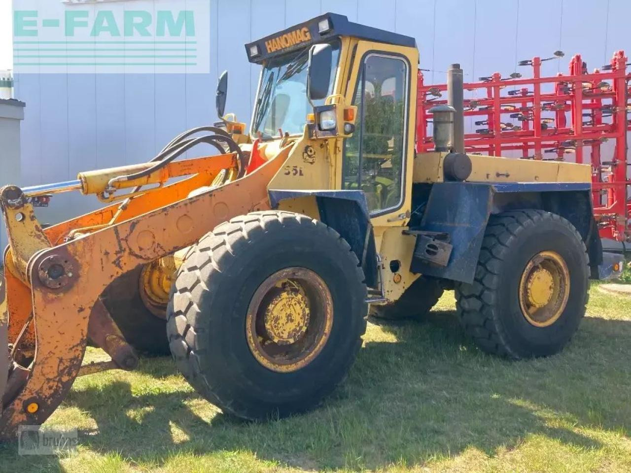 Hanomag hanomag 55 d - überladehöhe über 4 m - Miniexcavadora: foto 5 Hanomag hanomag 55 d - überladehöhe über 4 m - Miniexcavadora: foto 5