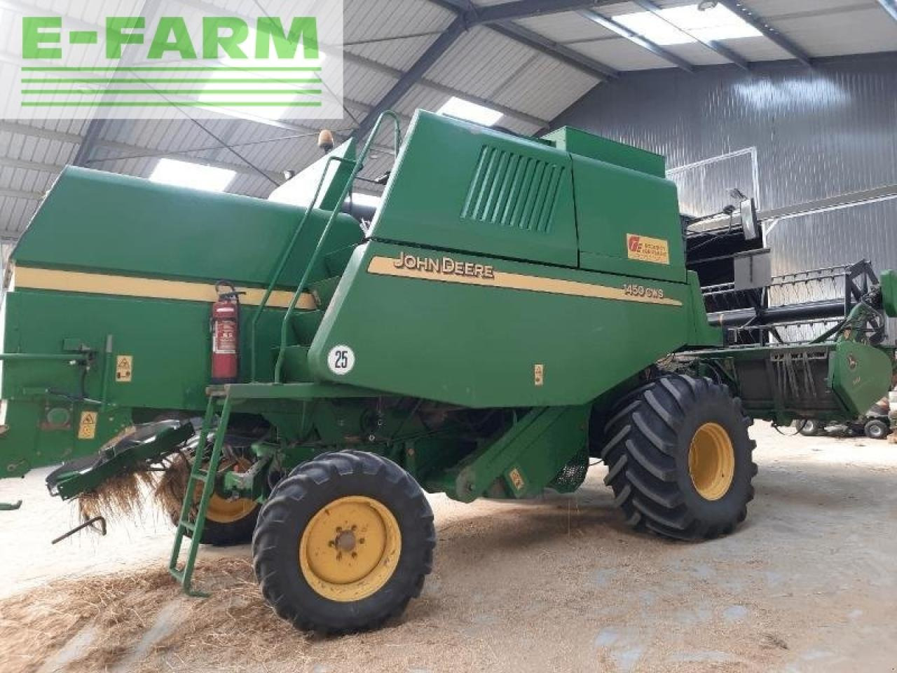 John Deere 1450 cws - Cosechadora de granos: foto 4 John Deere 1450 cws - Cosechadora de granos: foto 4