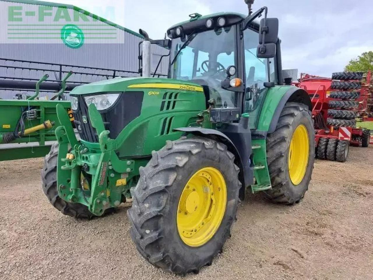 John Deere 6110m - Tractor: foto 1 John Deere 6110m - Tractor: foto 1