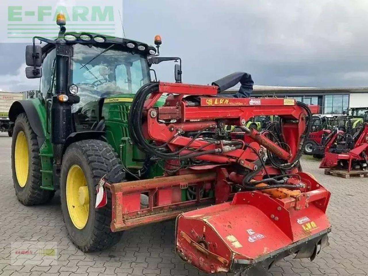 John Deere 6110r - Tractor: foto 4 John Deere 6110r - Tractor: foto 4