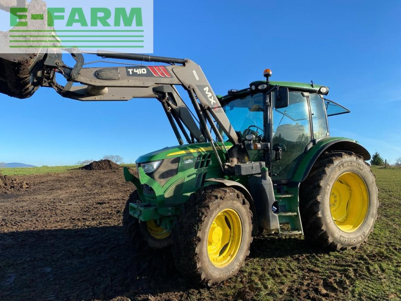 John Deere 6110r autopower destockage - Tractor: foto 1 John Deere 6110r autopower destockage - Tractor: foto 1