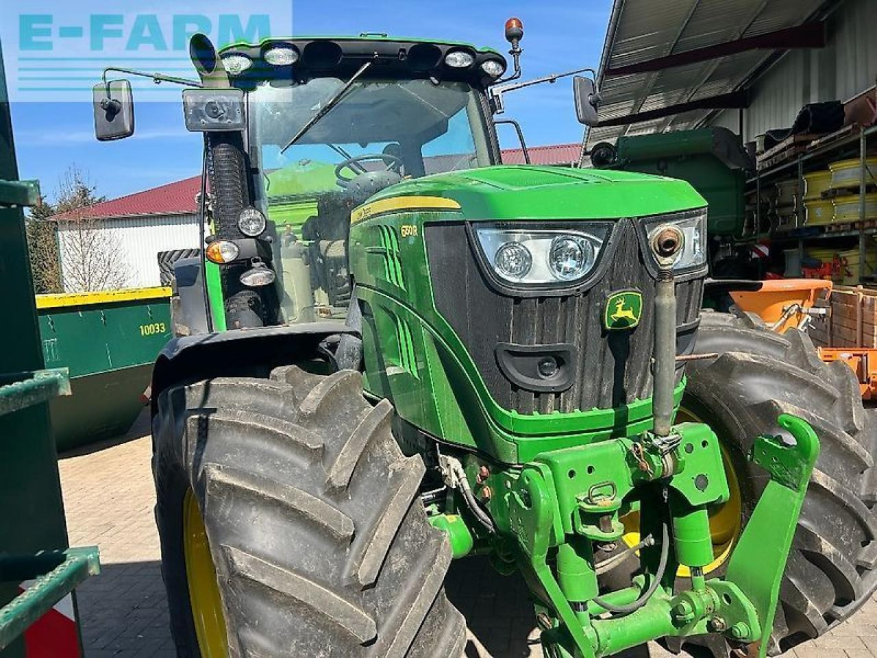 John Deere 6150r - getriebe instandgesetzt + neue bereifung ! - Tractor: foto 2 John Deere 6150r - getriebe instandgesetzt + neue bereifung ! - Tractor: foto 2
