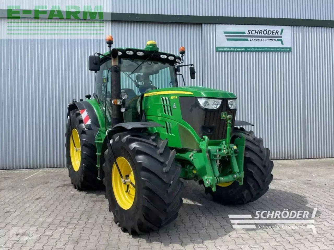 John Deere 6170 r - Tractor: foto 1 John Deere 6170 r - Tractor: foto 1