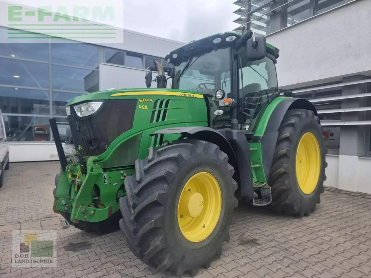 John Deere 6210r - Tractor: foto 1 John Deere 6210r - Tractor: foto 1