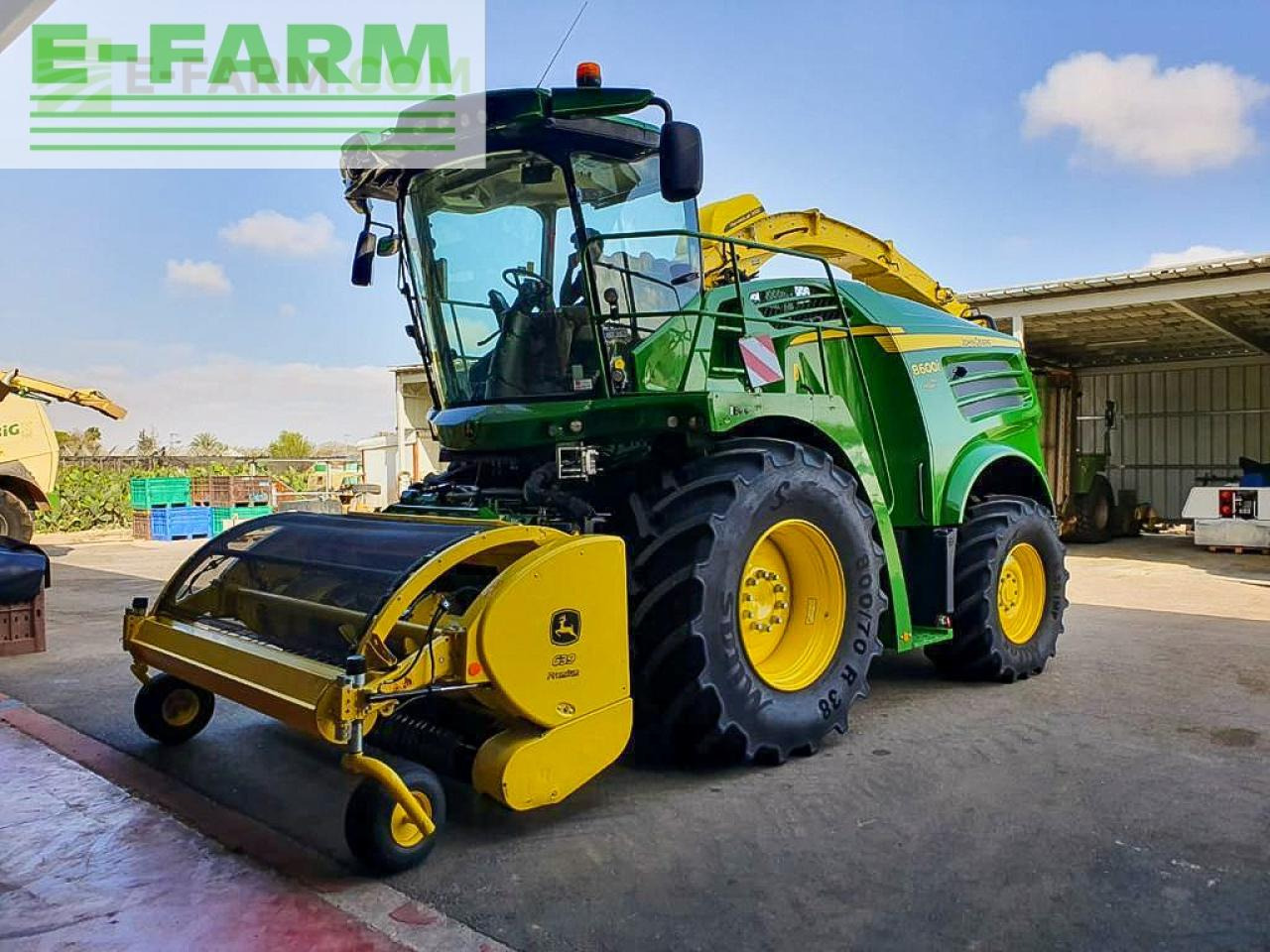 John Deere 8600I - Cosechadora de forraje: foto 1 John Deere 8600I - Cosechadora de forraje: foto 1