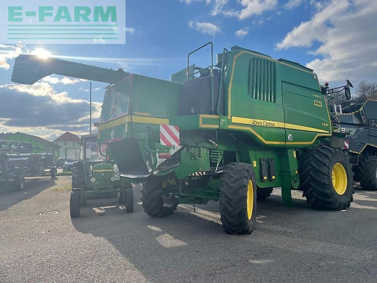 John Deere c670 cts hillmaster - Cosechadora de granos: foto 3 John Deere c670 cts hillmaster - Cosechadora de granos: foto 3