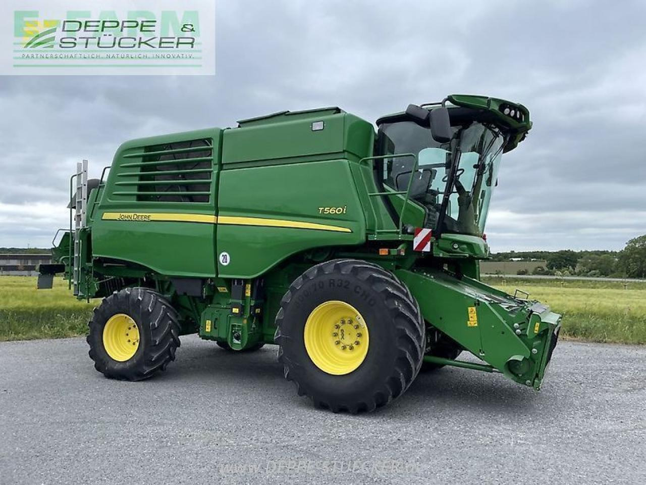 John Deere t560 mit 722pf - Cosechadora de granos: foto 4 John Deere t560 mit 722pf - Cosechadora de granos: foto 4