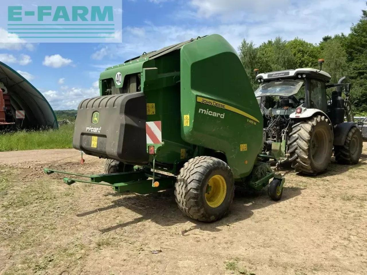 John Deere v 451 m maxicut 13 couteaux - Empacadora de pacas cuadradas: foto 3 John Deere v 451 m maxicut 13 couteaux - Empacadora de pacas cuadradas: foto 3