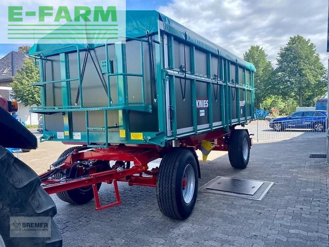 Knies kd 180 - Remolque volquete agrícola: foto 5 Knies kd 180 - Remolque volquete agrícola: foto 5