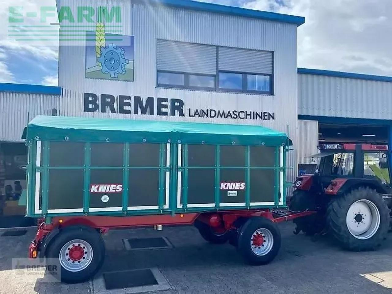 Knies kd 180 - Remolque volquete agrícola: foto 1 Knies kd 180 - Remolque volquete agrícola: foto 1