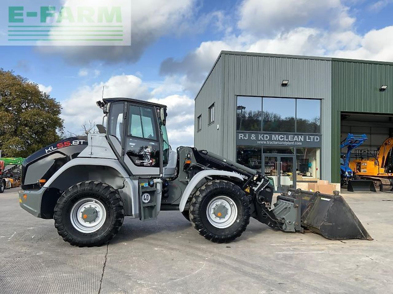 Kramer kl55.8t black wheeled telehandler (st24946) - Cargadora de ruedas: foto 2 Kramer kl55.8t black wheeled telehandler (st24946) - Cargadora de ruedas: foto 2