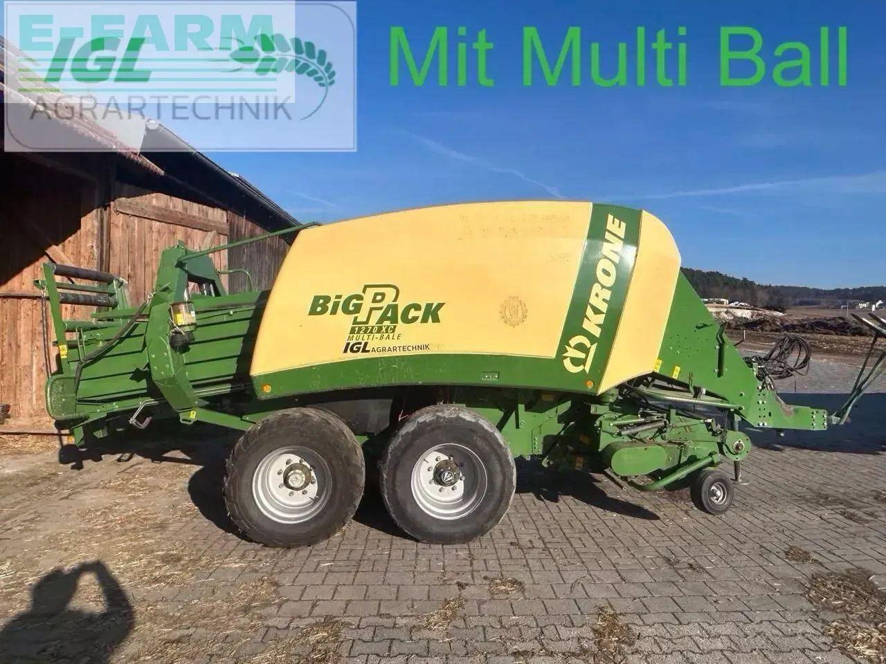 Krone big pack 1270 xc multi bale - Empacadora de pacas cuadradas: foto 1 Krone big pack 1270 xc multi bale - Empacadora de pacas cuadradas: foto 1
