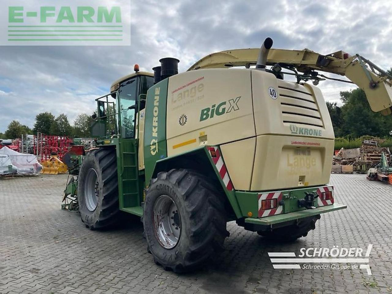 Krone big x 700 + easycollect 903 + easyflow - Cosechadora de forraje: foto 4 Krone big x 700 + easycollect 903 + easyflow - Cosechadora de forraje: foto 4