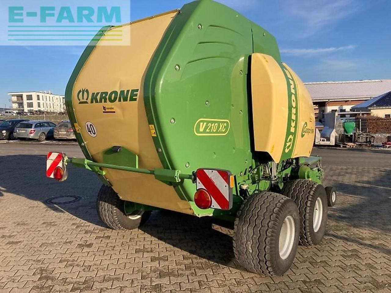 Krone comprima v 210 xc - Empacadora de pacas cuadradas: foto 4 Krone comprima v 210 xc - Empacadora de pacas cuadradas: foto 4