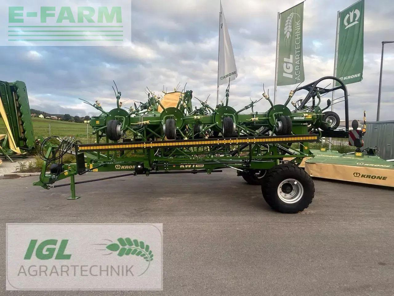 Krone kwt 1600 - Henificadora: foto 2 Krone kwt 1600 - Henificadora: foto 2