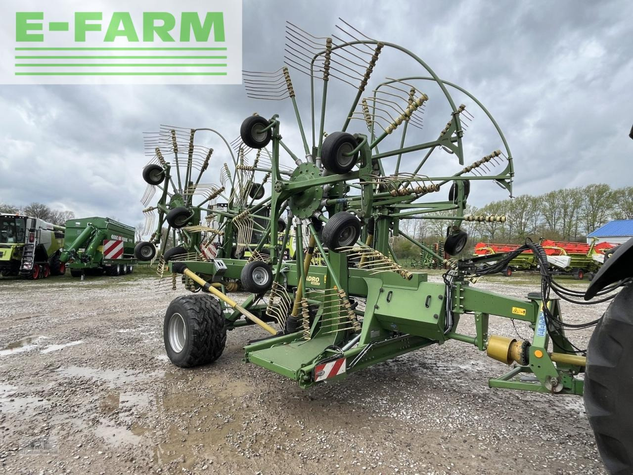Krone swadro 1400 plus - Henificadora: foto 1 Krone swadro 1400 plus - Henificadora: foto 1