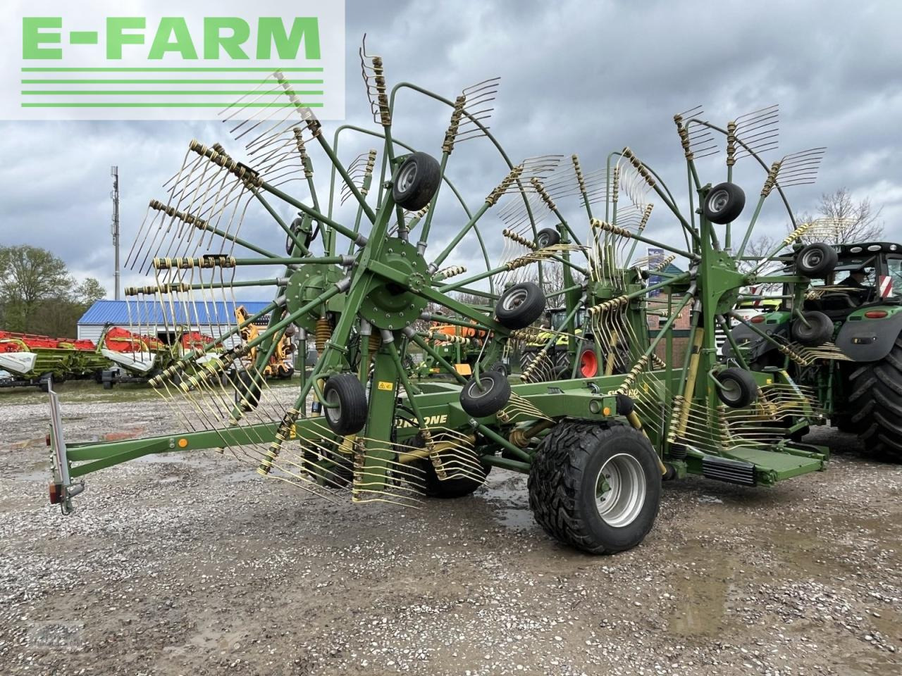 Krone swadro 1400 plus - Henificadora: foto 3 Krone swadro 1400 plus - Henificadora: foto 3