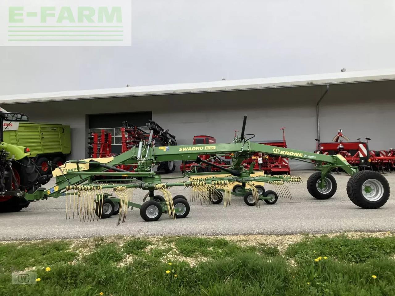 Krone swadro ts 680 - Henificadora: foto 2 Krone swadro ts 680 - Henificadora: foto 2