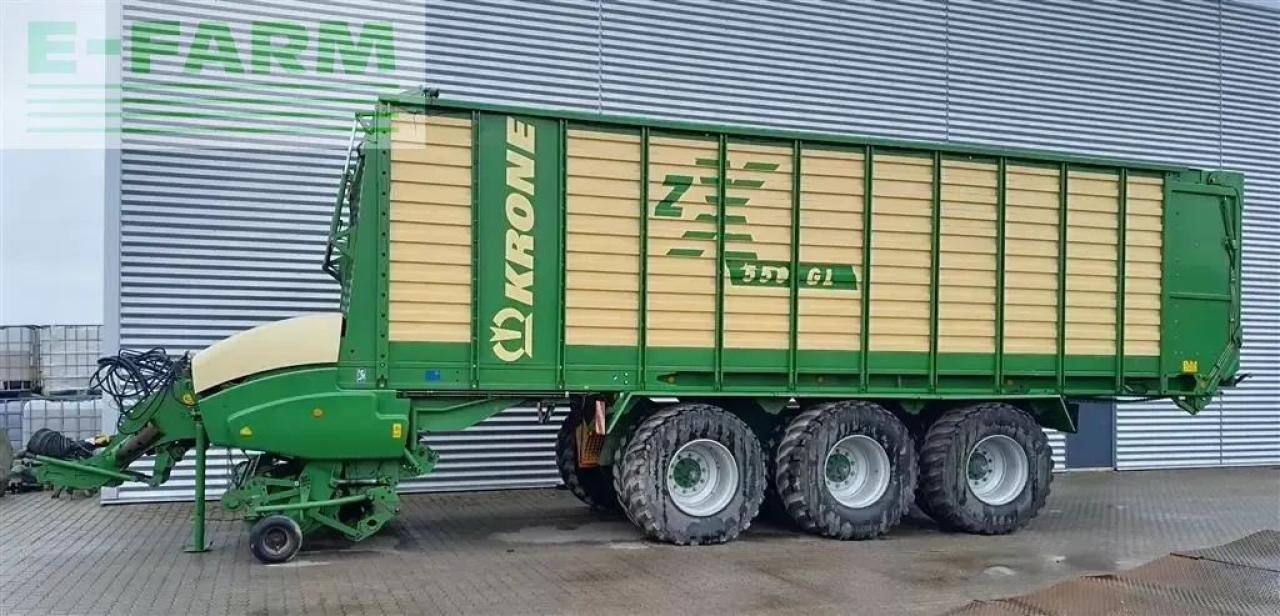 Krone zx 550 gl - Remolque autocargador: foto 1 Krone zx 550 gl - Remolque autocargador: foto 1