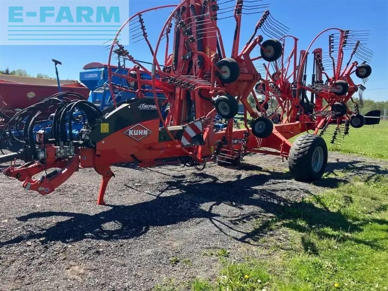 Kuhn ga13131 4-rotors rive - Henificadora: foto 3 Kuhn ga13131 4-rotors rive - Henificadora: foto 3