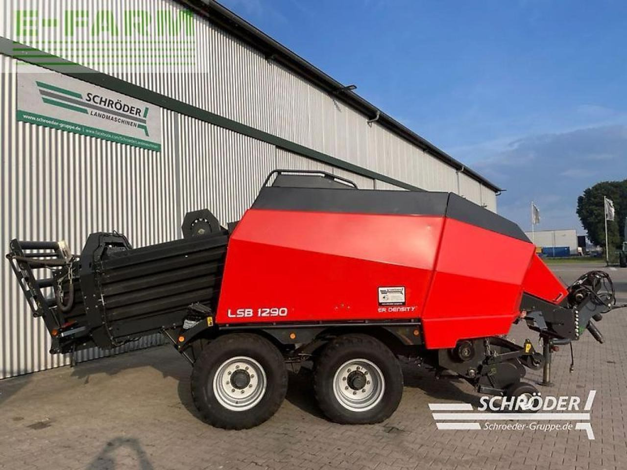 Kuhn lsb 1290 - Empacadora de pacas cuadradas: foto 2 Kuhn lsb 1290 - Empacadora de pacas cuadradas: foto 2