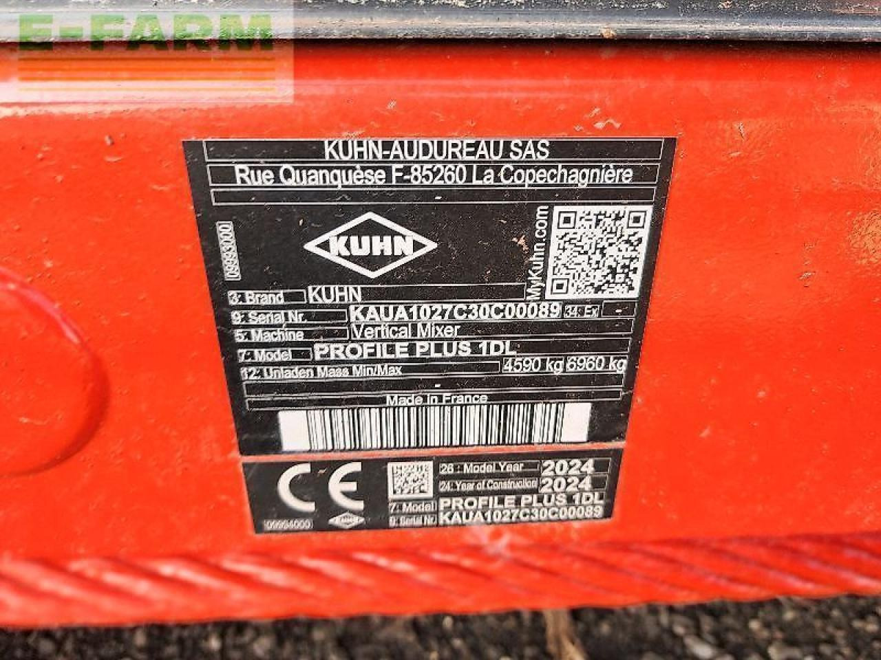 Maquinaria ganadera Kuhn profileplus14.1dlgebläse: foto 11