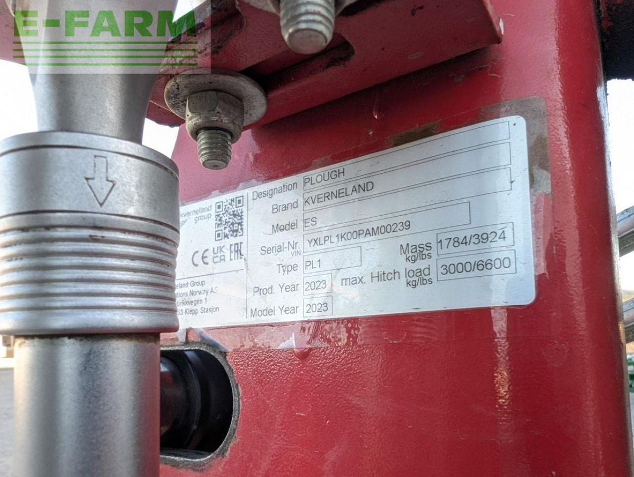 Kverneland es100 5schar streifenkörper - Arado: foto 5 Kverneland es100 5schar streifenkörper - Arado: foto 5