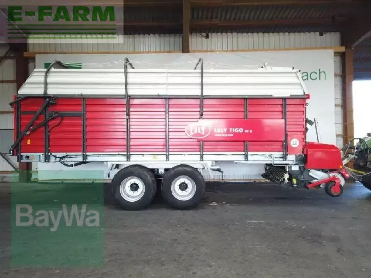 Lely gebr. ladewagen lely tigo 60 r - Remolque autocargador: foto 1 Lely gebr. ladewagen lely tigo 60 r - Remolque autocargador: foto 1