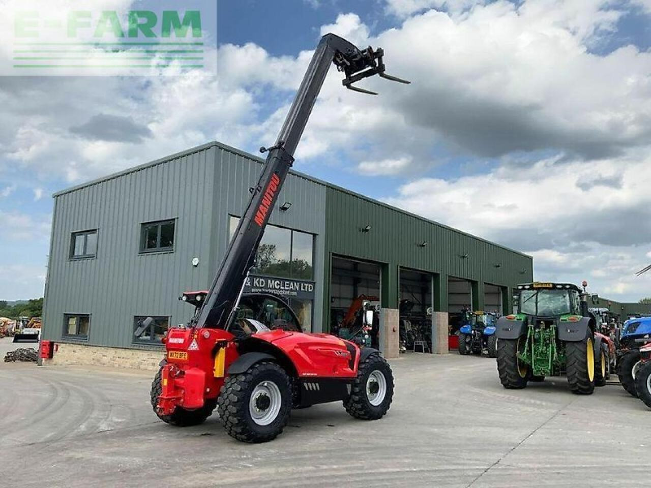 Manipulador telescópico Manitou mlt 841-145 ps+ telehandler (st23226): foto 15