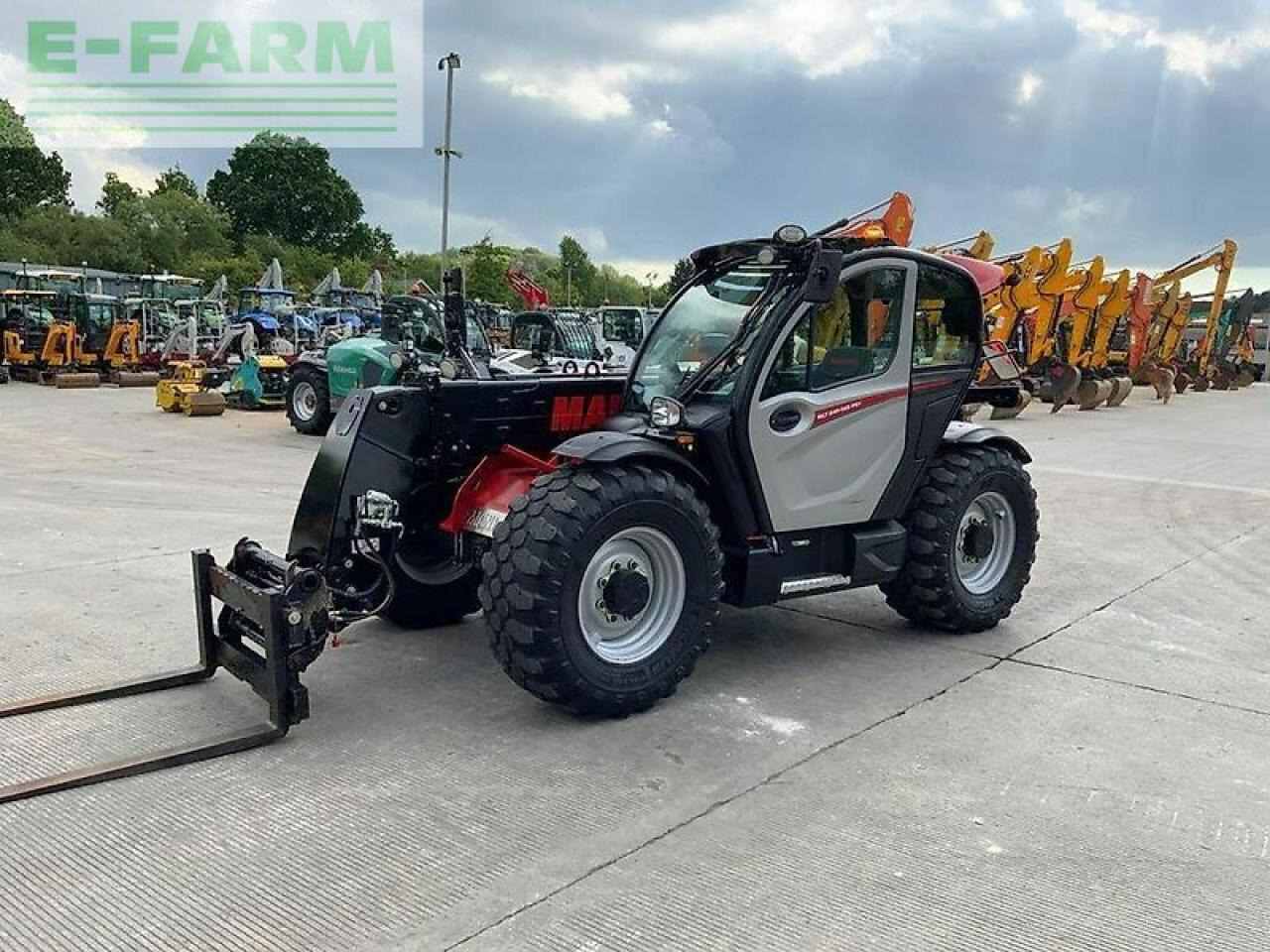 Manipulador telescópico Manitou mlt 841-145 ps+ telehandler (st23226): foto 9