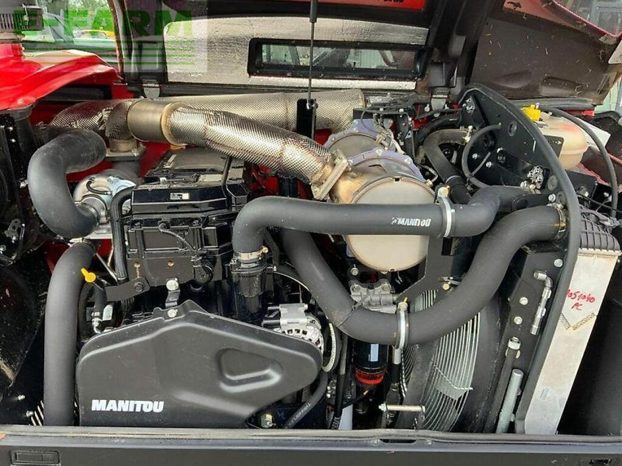 Manipulador telescópico Manitou mlt 841-145 ps+ telehandler (st23226): foto 11