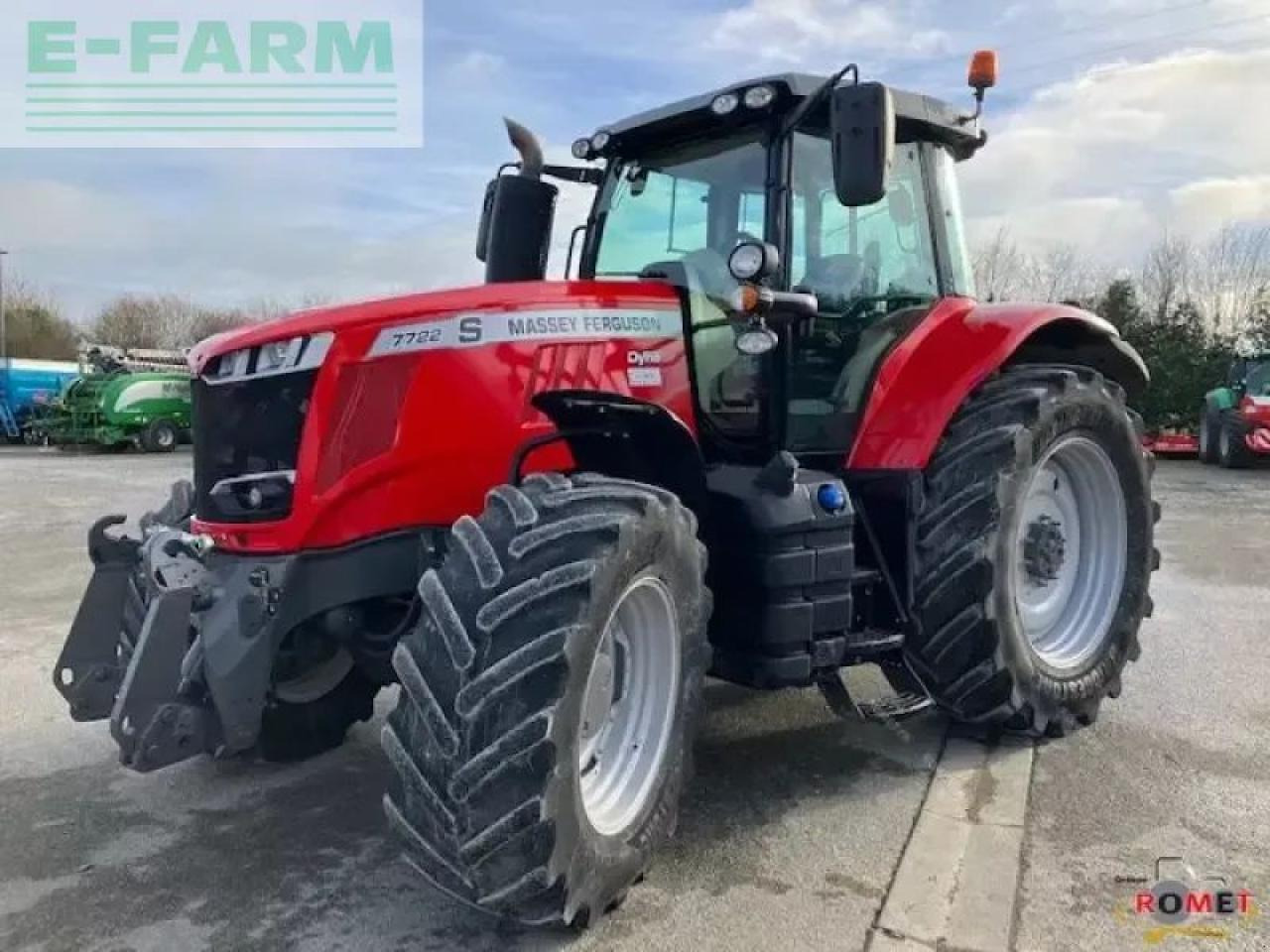 Massey Ferguson 7722 s d6 ef Efficient - Tractor: foto 1 Massey Ferguson 7722 s d6 ef Efficient - Tractor: foto 1