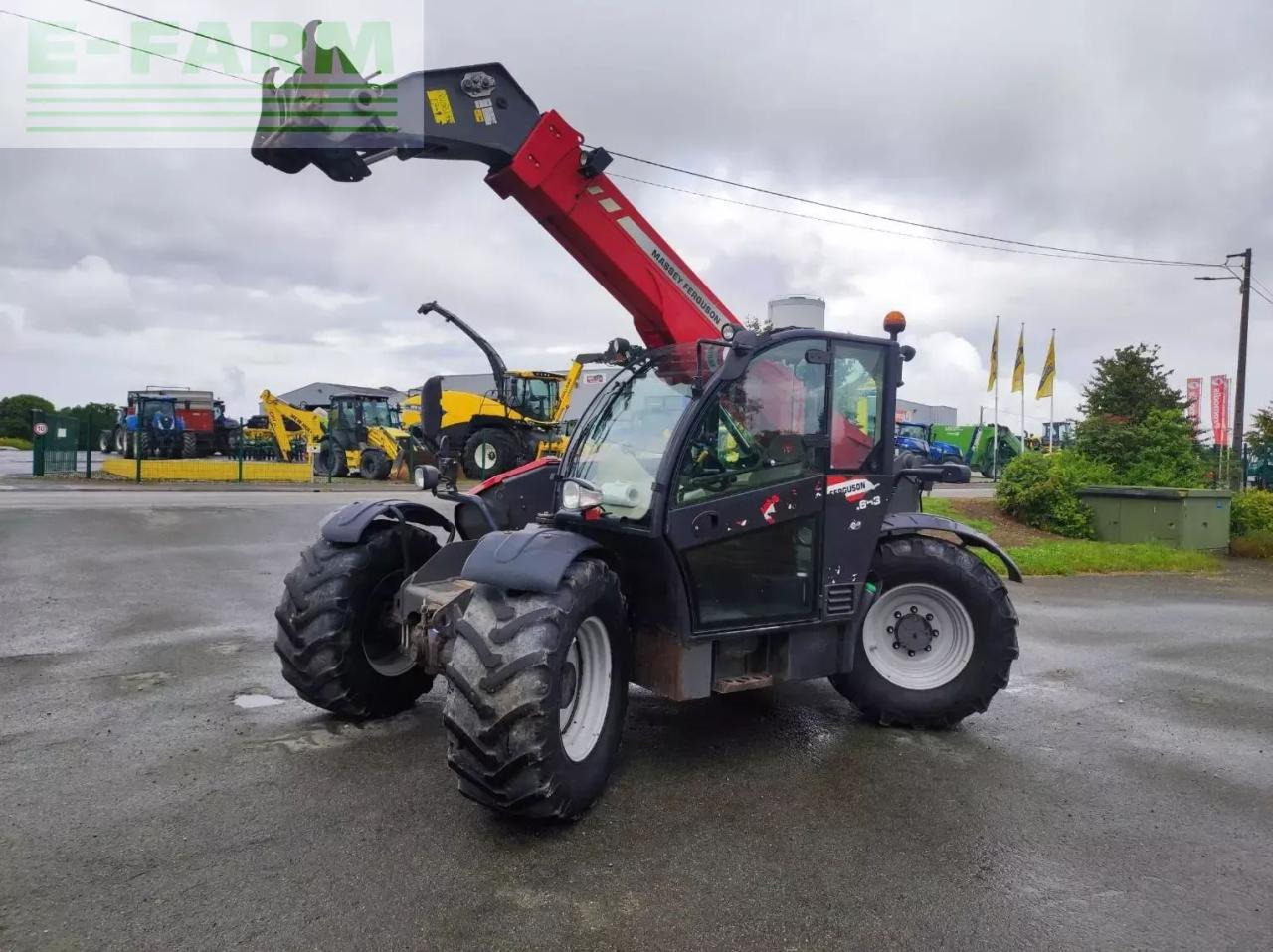 Massey Ferguson th 6534 - Manipulador telescópico: foto 1 Massey Ferguson th 6534 - Manipulador telescópico: foto 1