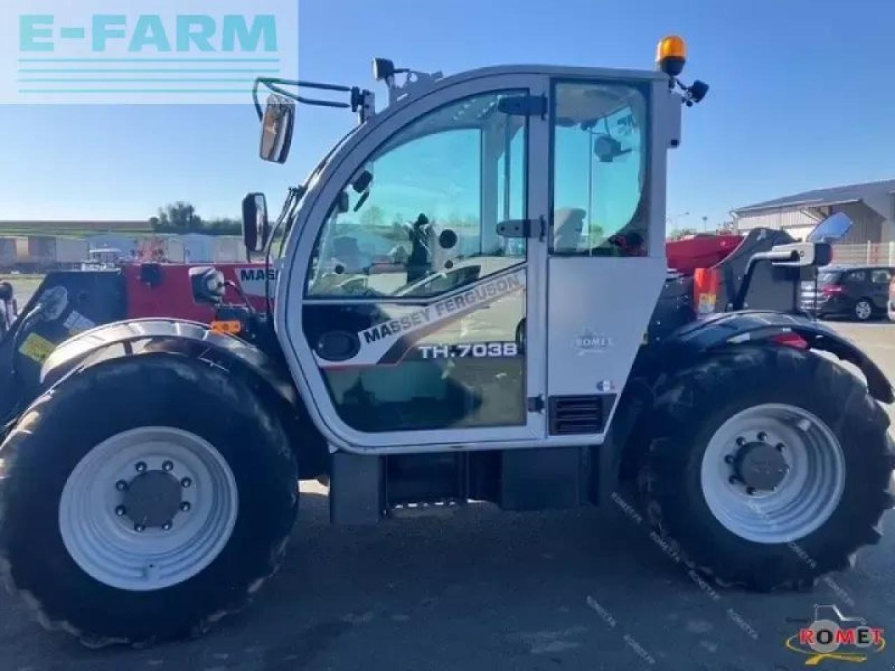 Massey Ferguson th7038 ef - Manipulador telescópico: foto 4 Massey Ferguson th7038 ef - Manipulador telescópico: foto 4