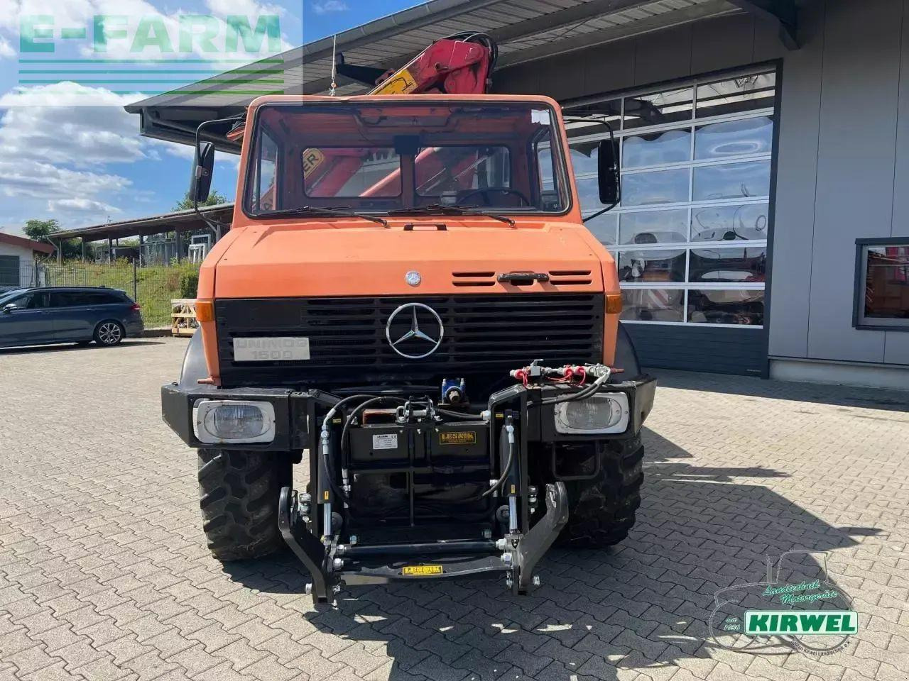 Mercedes-Benz unimog 1500 - Tractor: foto 5 Mercedes-Benz unimog 1500 - Tractor: foto 5